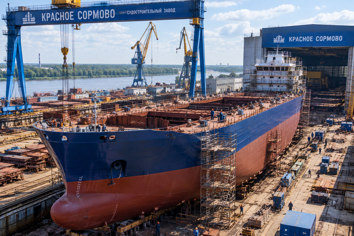 Объединенная судостроительная корпорация начала новую серию судов на 14 млрд руб.