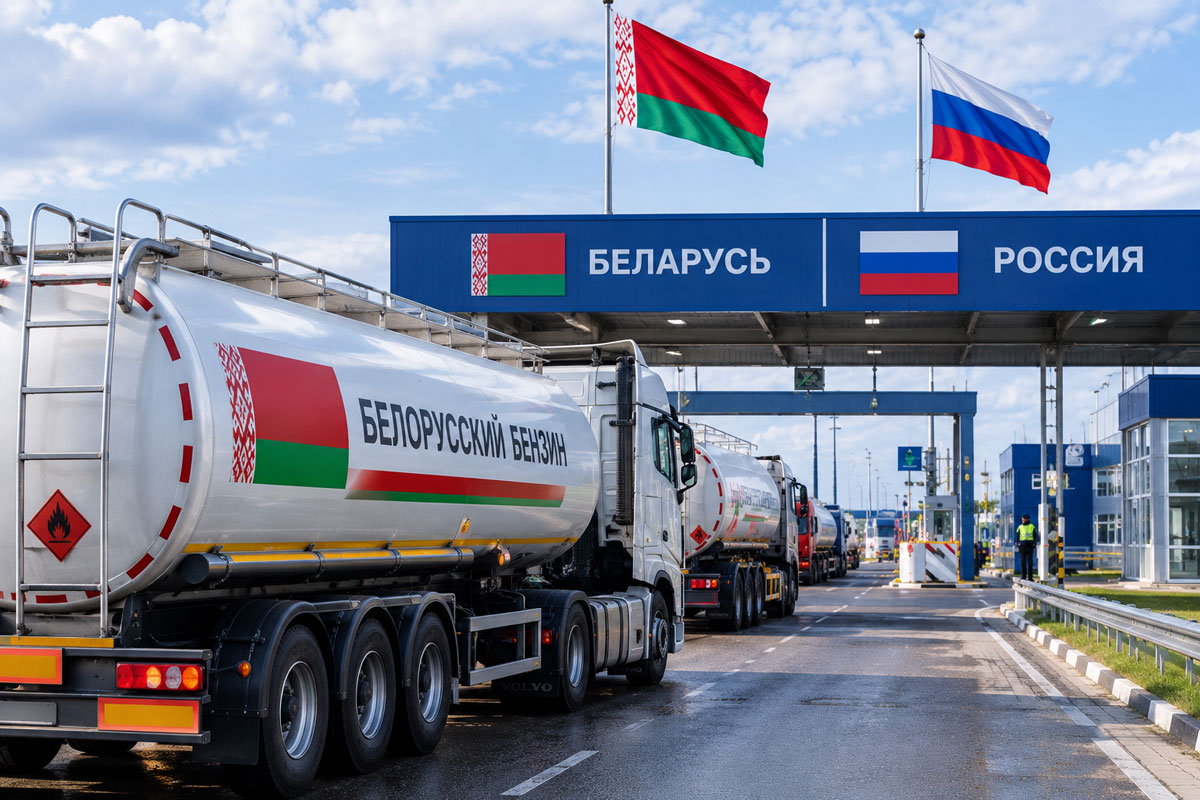 Поставки белорусского бензина в Россию выросли в 5 раз