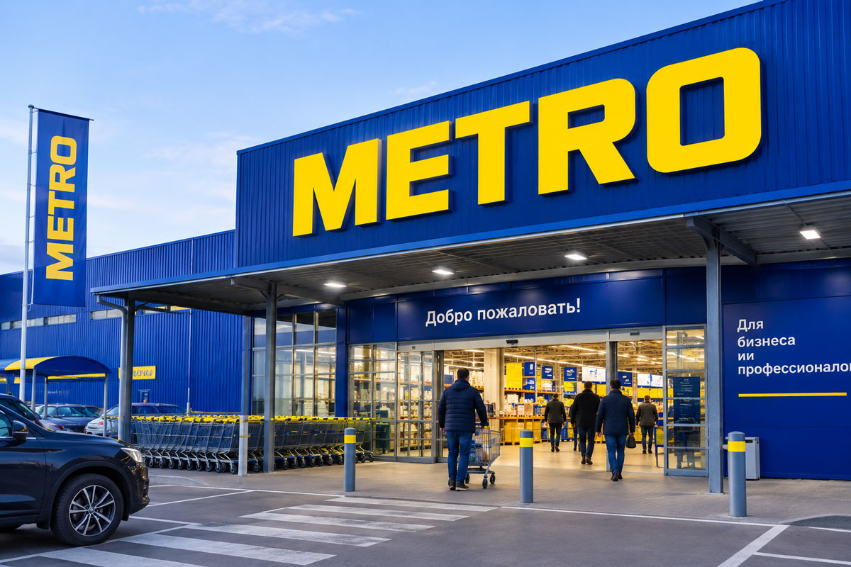 Сеть Metro перешла под управление новым хозяевам