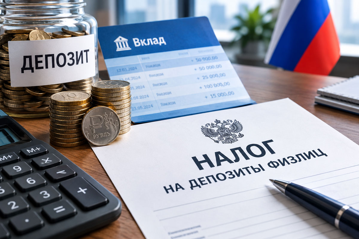Налог на депозиты физлиц принесет в бюджет около 1 трлн рублей